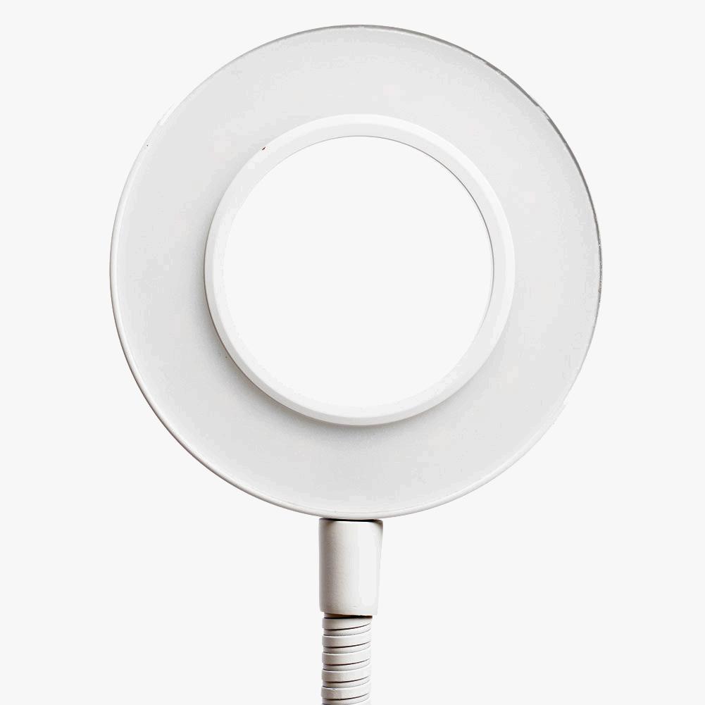 White Live Stream USB Desk 6" Ring Light
