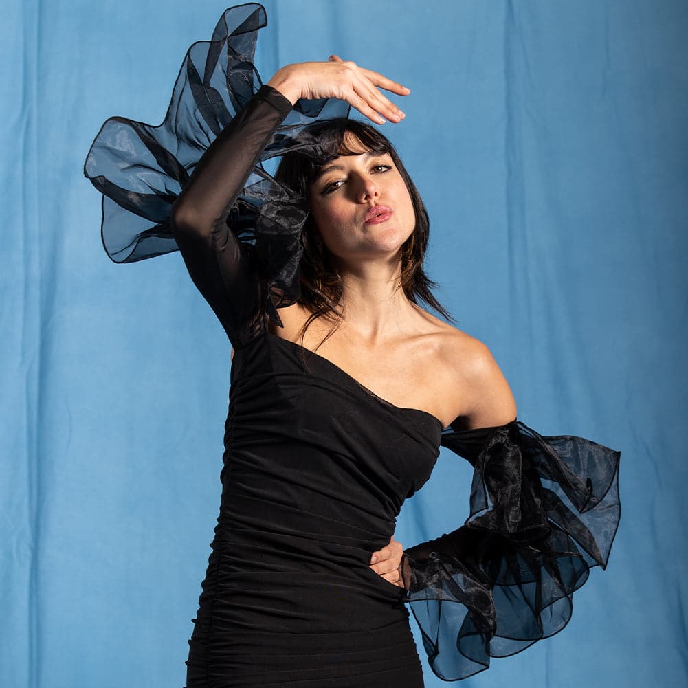 Spectrum Kaleidoscope Series Mottled Cotton Muslin Backdrop 3m x 6m - Blue Ya Mind