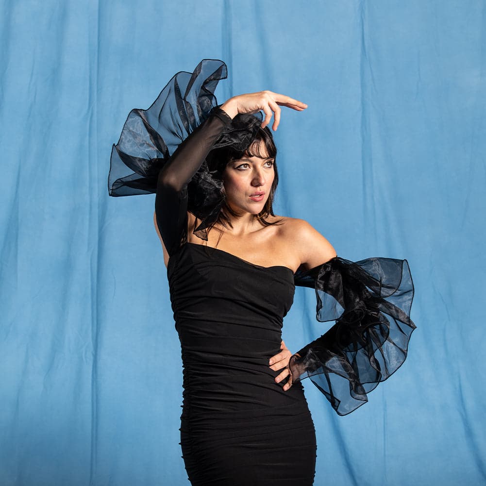 Spectrum Kaleidoscope Series Mottled Cotton Muslin Backdrop 3m x 6m - Blue Ya Mind