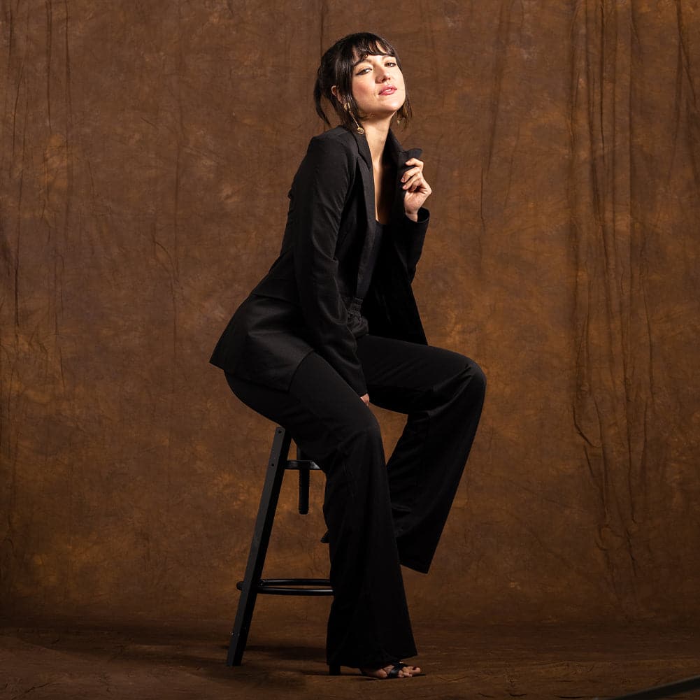 Kaleidoscope Series Brown Mottled Cotton Muslin Backdrop 3m x 6m - Morning Coffee