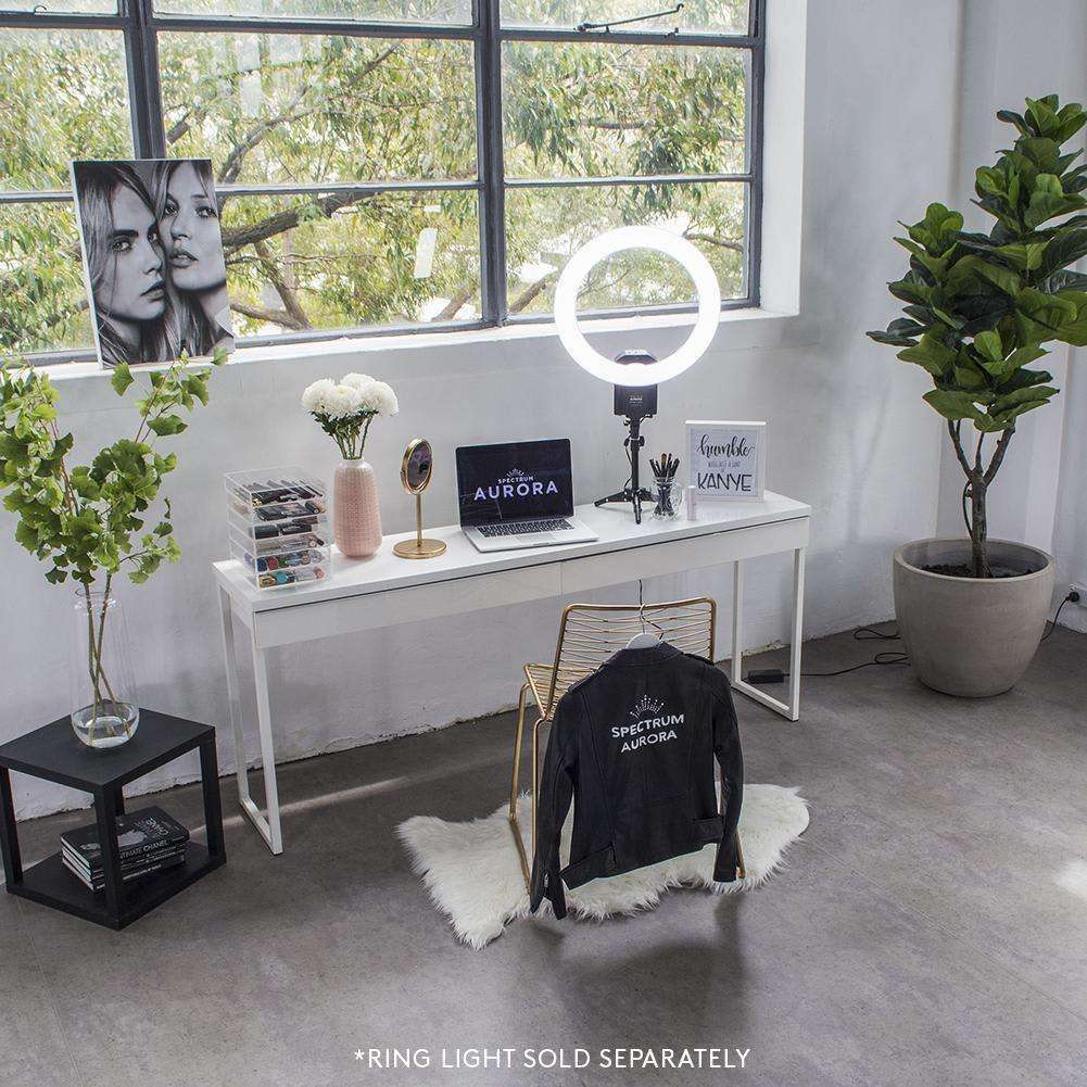 Spectrum Mini 43Cm Desk Light Stand Tripod Brand Complete Kits