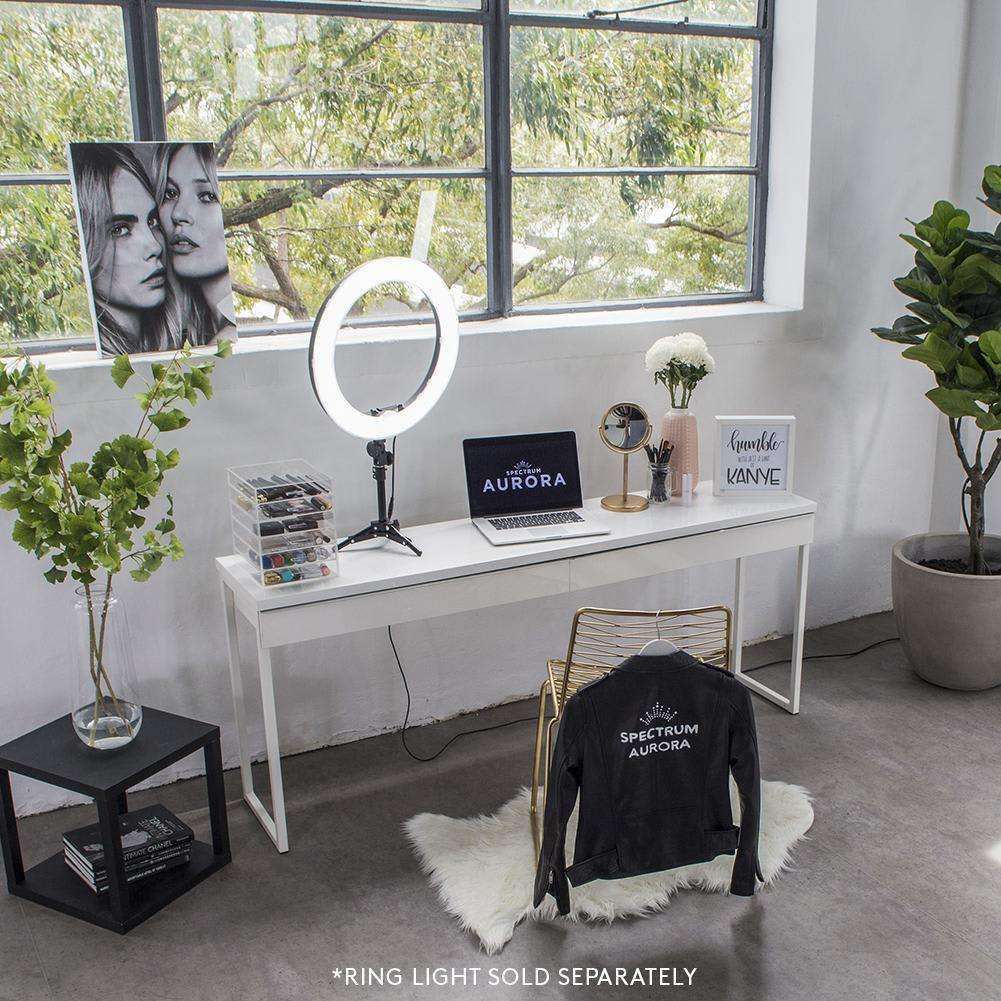 Spectrum Mini 43Cm Desk Light Stand Tripod Brand Complete Kits