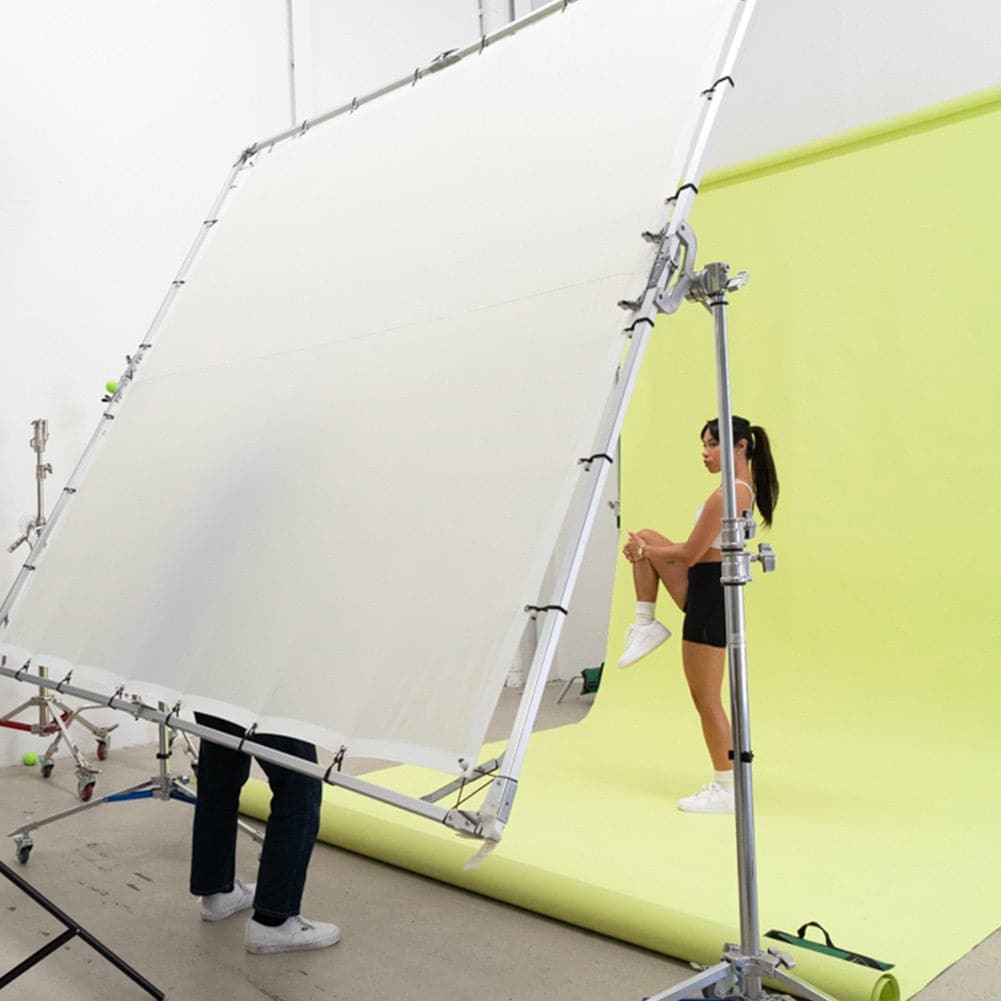 Paper Roll Photography Studio Backdrop Full Length (2.7 x 10M) - Lemon Lime Splice Green