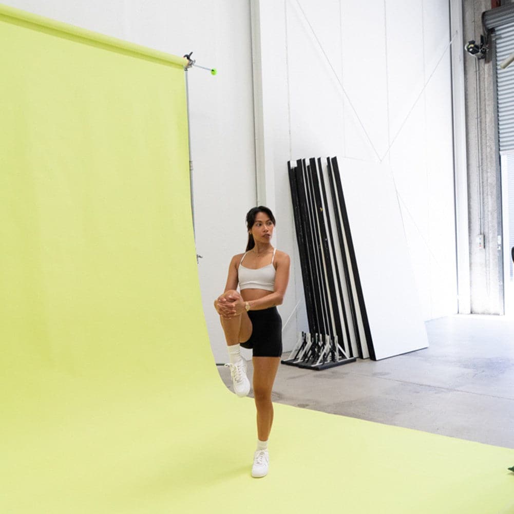 Paper Roll Photography Studio Backdrop Full Length (2.7 x 10M) - Lemon Lime Splice Green