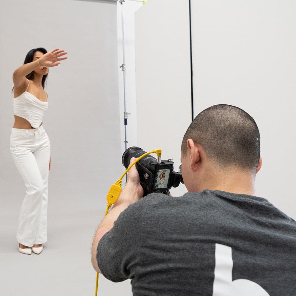 Paper Roll Photography Studio Backdrop Full Length (2.7 x 10M) - Drippin' Diamonds Grey