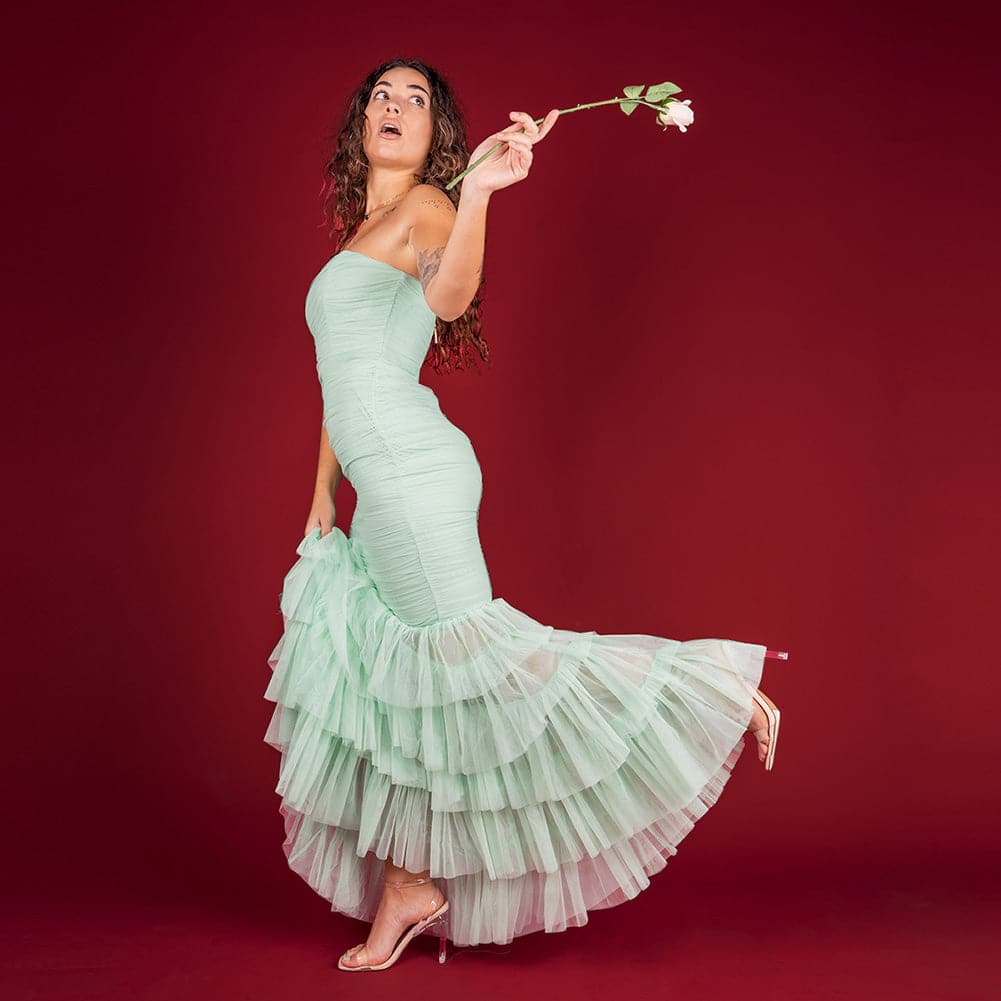 Paper Roll Photography Studio Backdrop Full Length (2.7 x 10M) - Wine and Dine Red