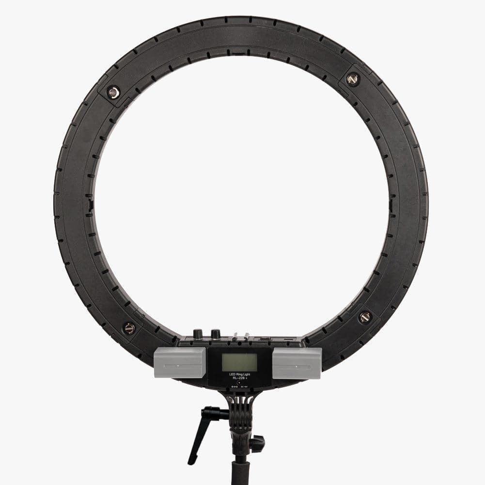 Premium Youtube Lighting Platinum Pro II Ring Light and Crystal Luxe LED Lights Kit