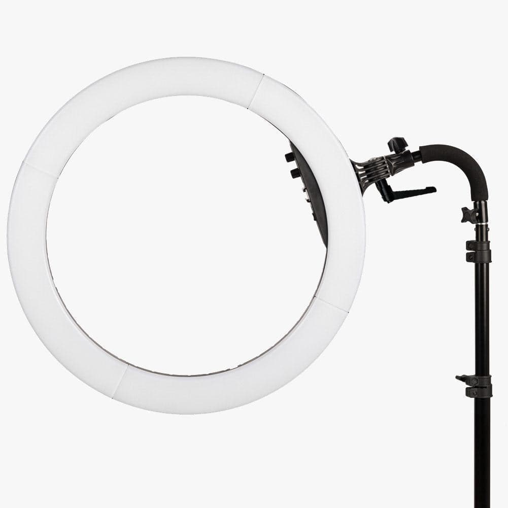 Premium Youtube Lighting Platinum Pro II Ring Light and Crystal Luxe LED Lights Kit