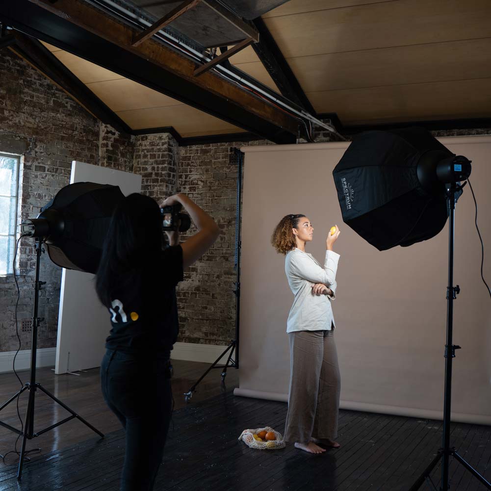 DUO 'S-Beam 150' LED Softbox Advanced Fashion Lookbook Lighting Kit - Spectrum-PRO - Bundle