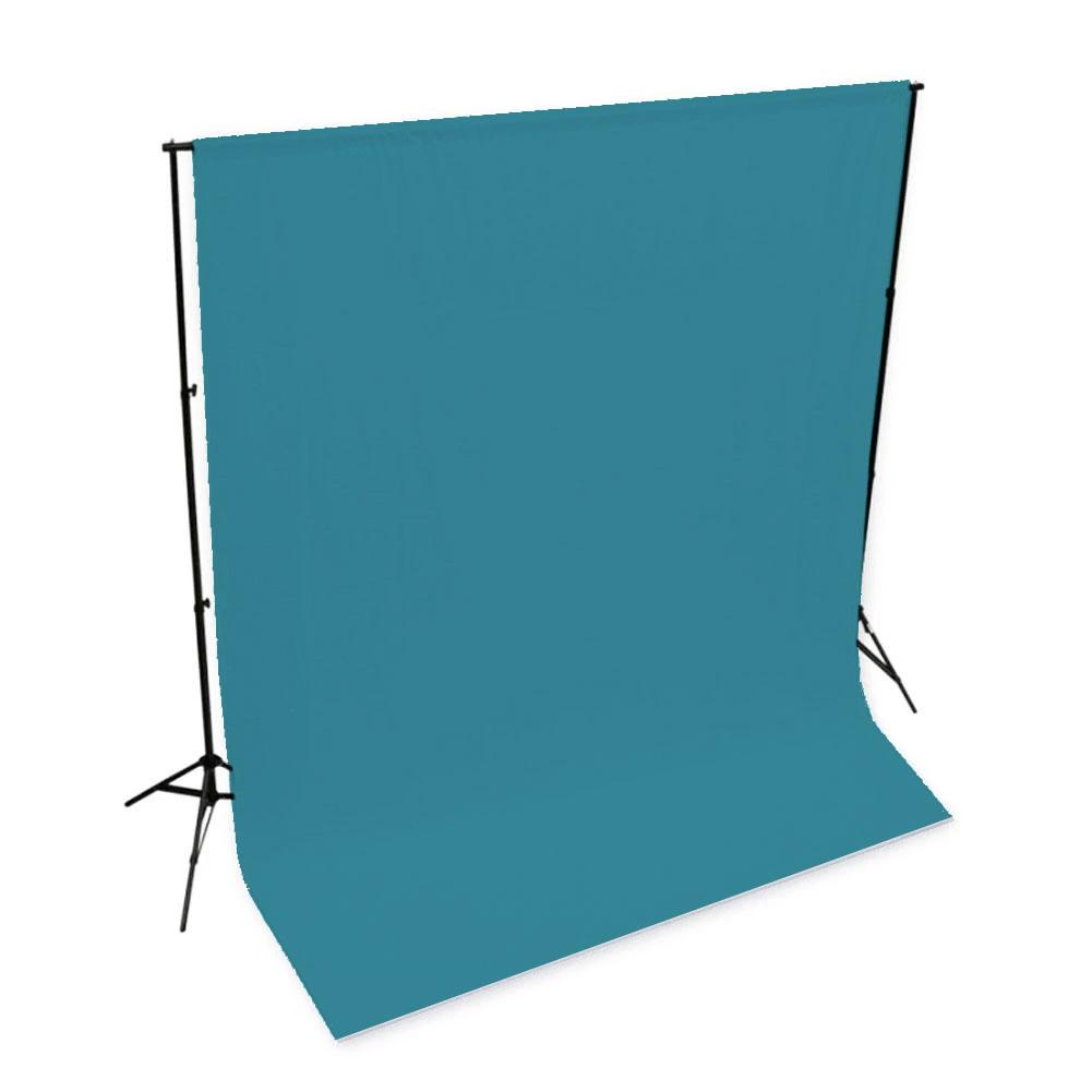 'Royal Collection' Green Muslin Backdrop 2.5m x 3m - Proud Peacock