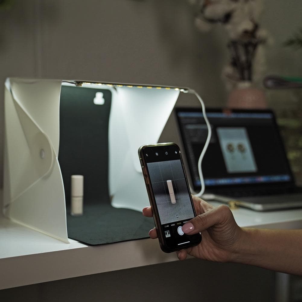 'STUDIO MATE' 9 Inch Etsy & Jewellery Product Photography Lighting Tent (DEMO STOCK)