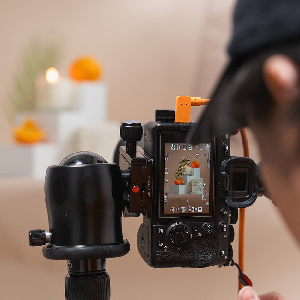 Spectrum White PRO.PROPS Styling Photography Stair Prop - Large 3 Steps