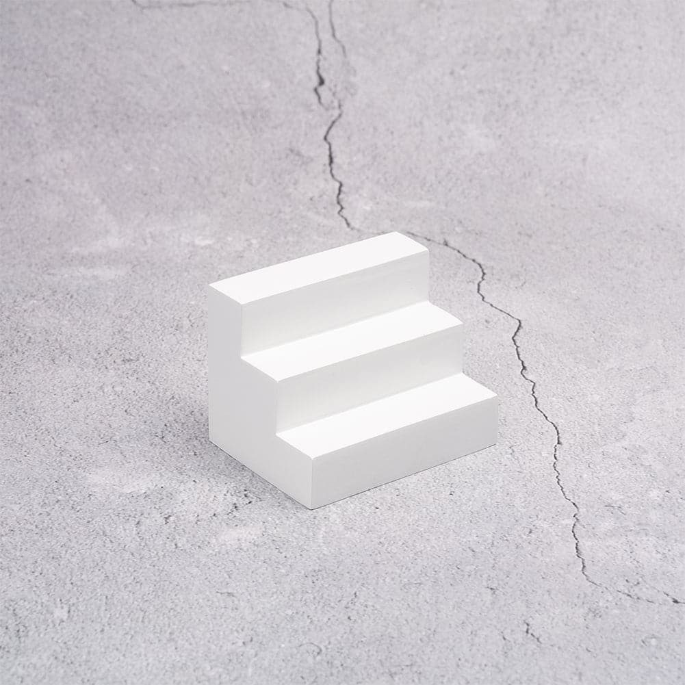 Spectrum White PRO.PROPS Styling Photography Stair Prop - Baby Steps