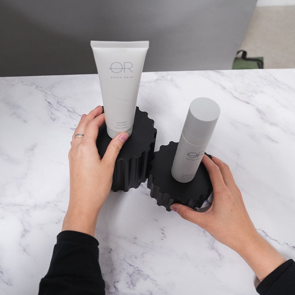 Spectrum White PRO.PROPS Styling Photography Prop - Fluted Pillar Bundle