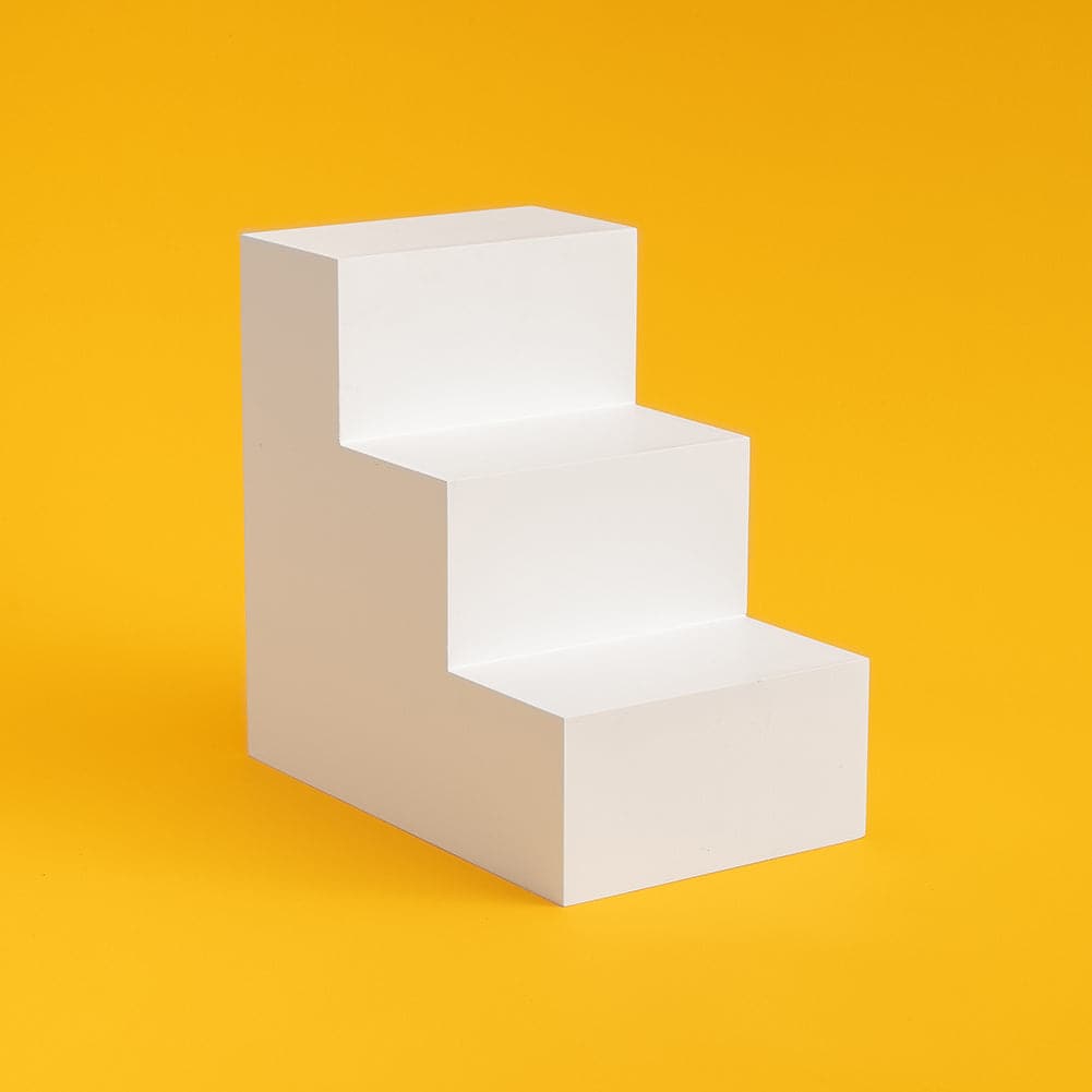 Spectrum White PRO.PROPS Styling Photography Prop - Steps Mega Bundle