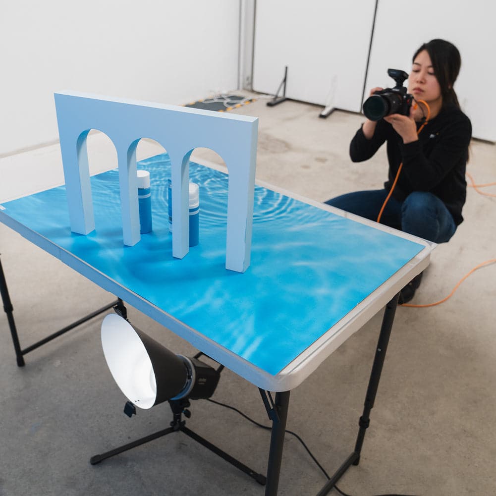 Spectrum White PRO.PROPS Styling Photography Prop - Triple Arch