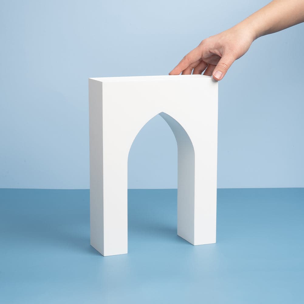 Spectrum White PRO.PROPS Styling Photography Prop - Moroccan Arch