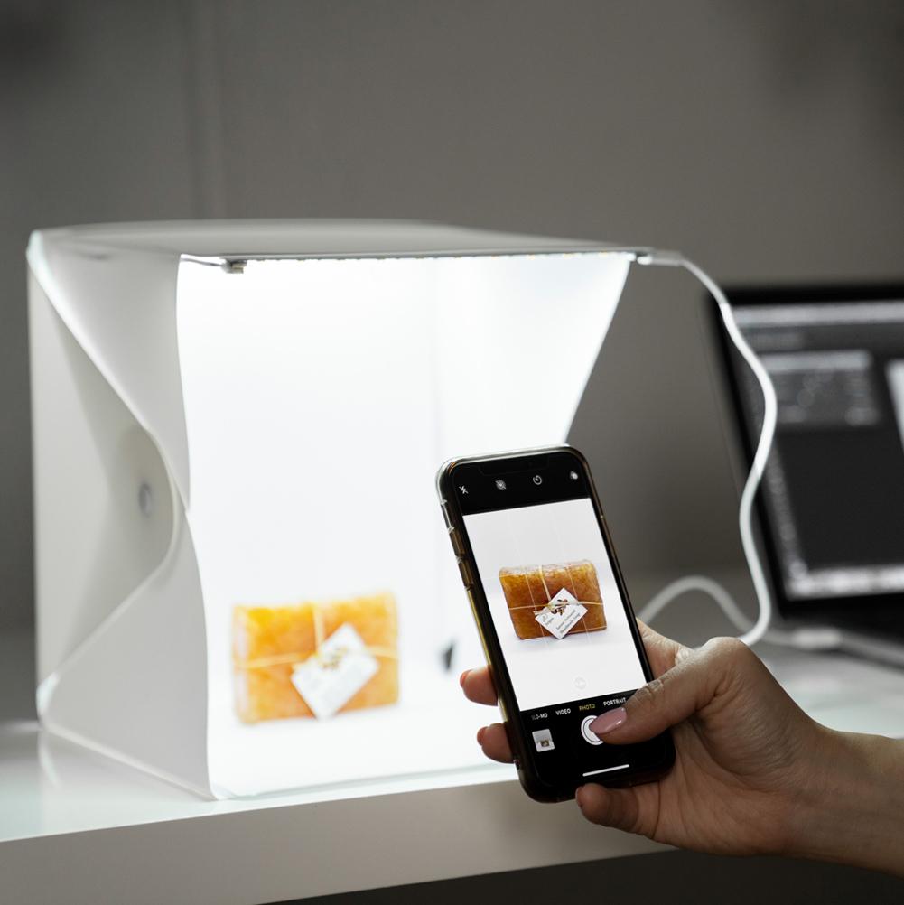 9" Puluz Etsy & Jewellery Product Photography Lighting Tent - 'STUDIO MATE'