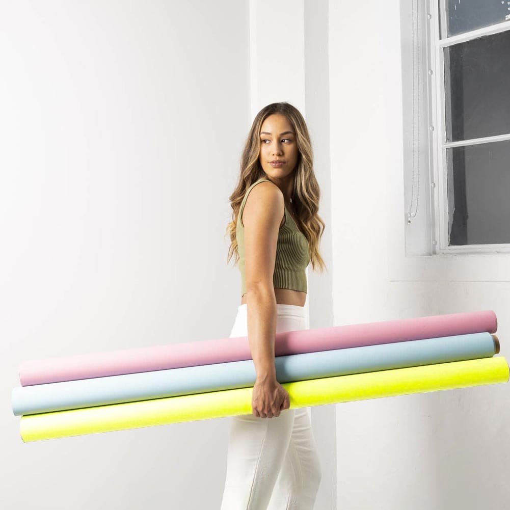 'Sweet Pastels' Collection Half Width  Photography Studio Paper Backdrop Set (1.36 x 10M)