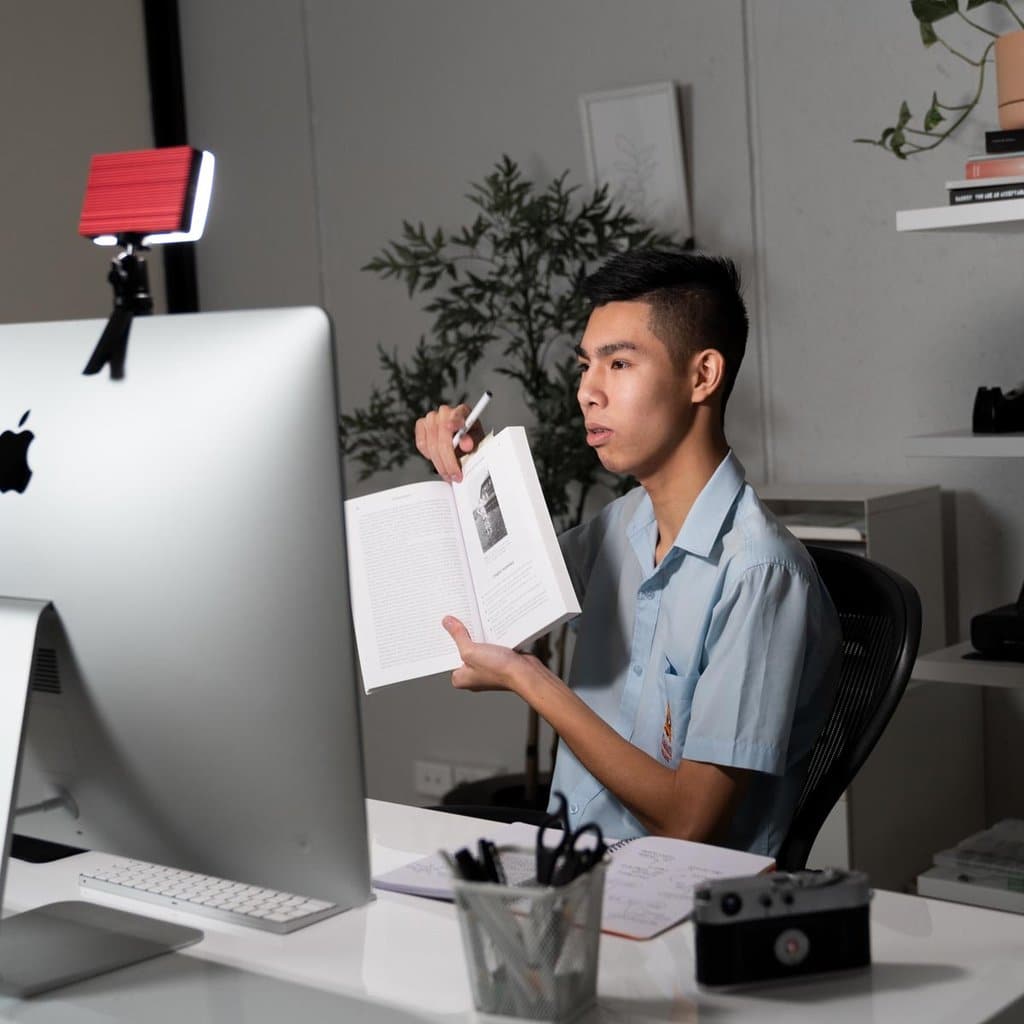 Tolifo 4.6" Pocket LED Video Conferencing Light Kit - (HF-96B)