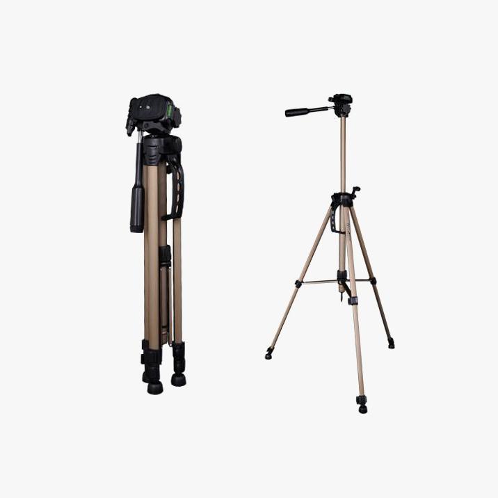 Professional 1.4m Tripod with 3 Way Pan Head and Carry Case
