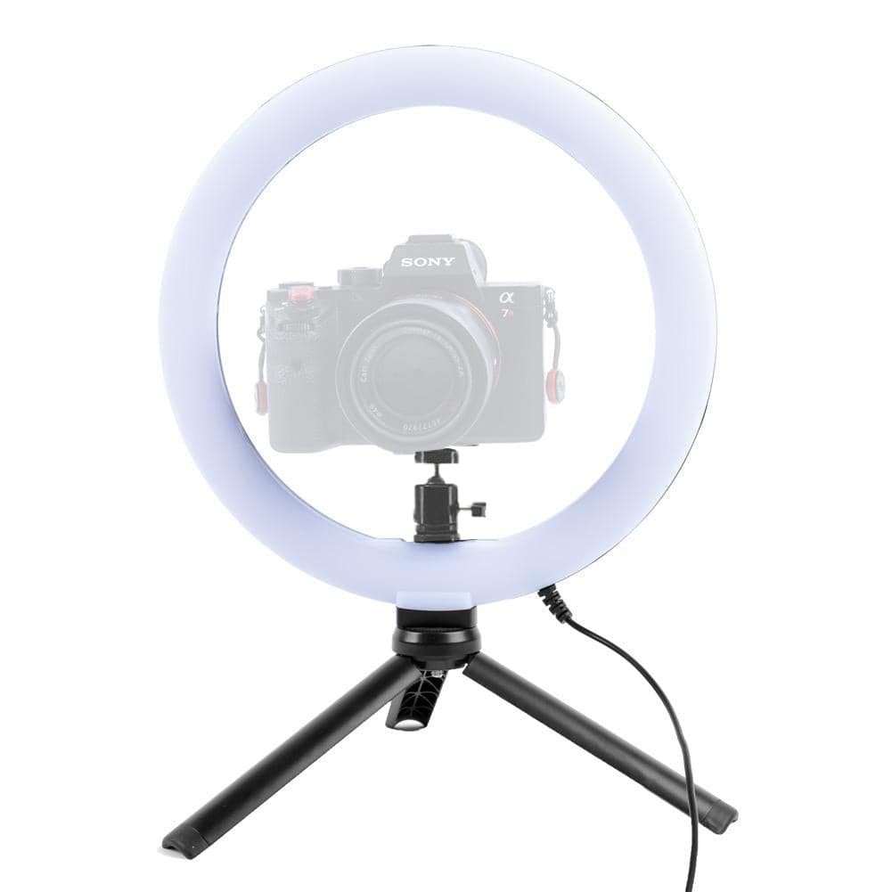 10" LED Ring Light Portable Zoom Meeting Desk RGB - Unicorn