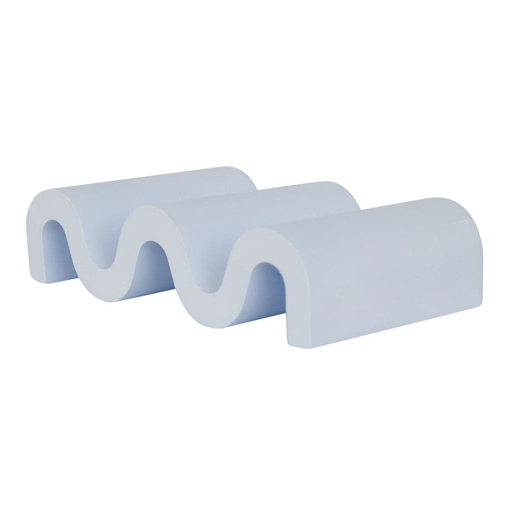 Wavy Tray Plaster Photography Styling Prop - Ube Purple