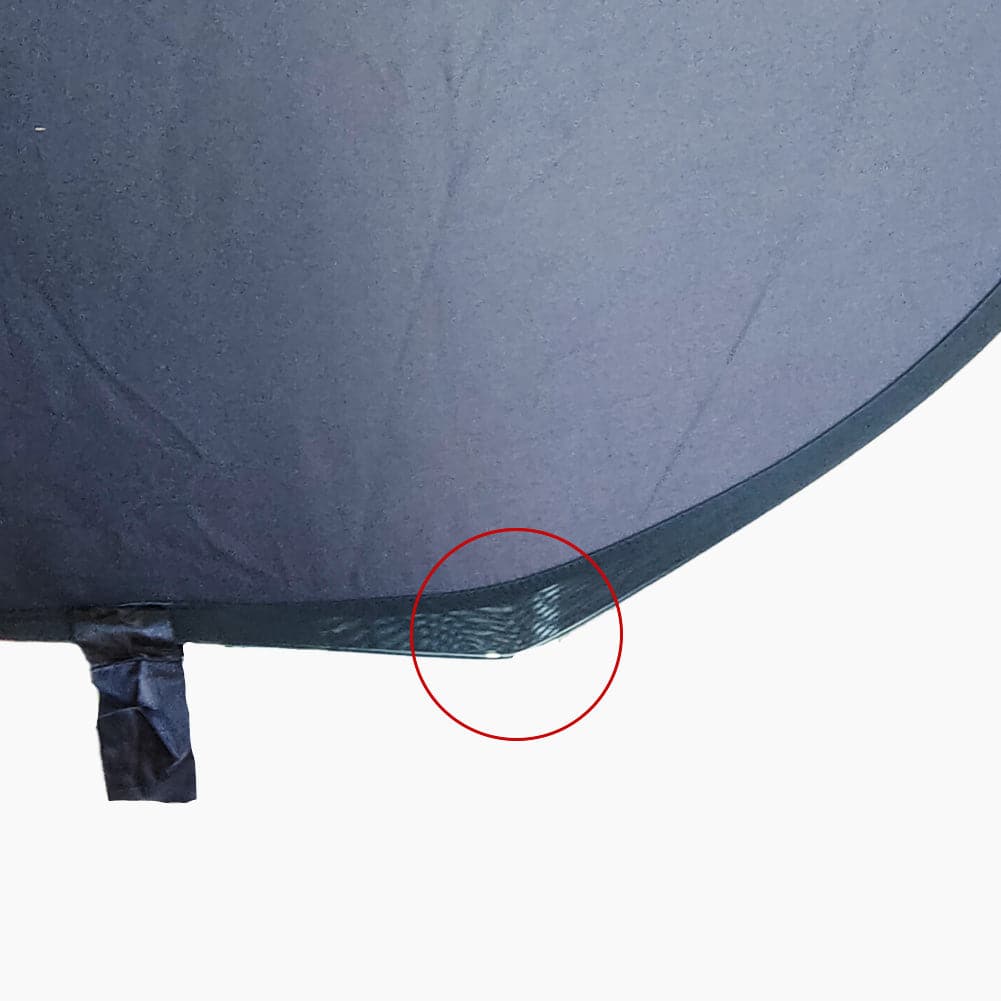 White / Black Double Sided Collapsible Pop Up Backdrop (1.5 x 2.1M) (DEMO STOCK)