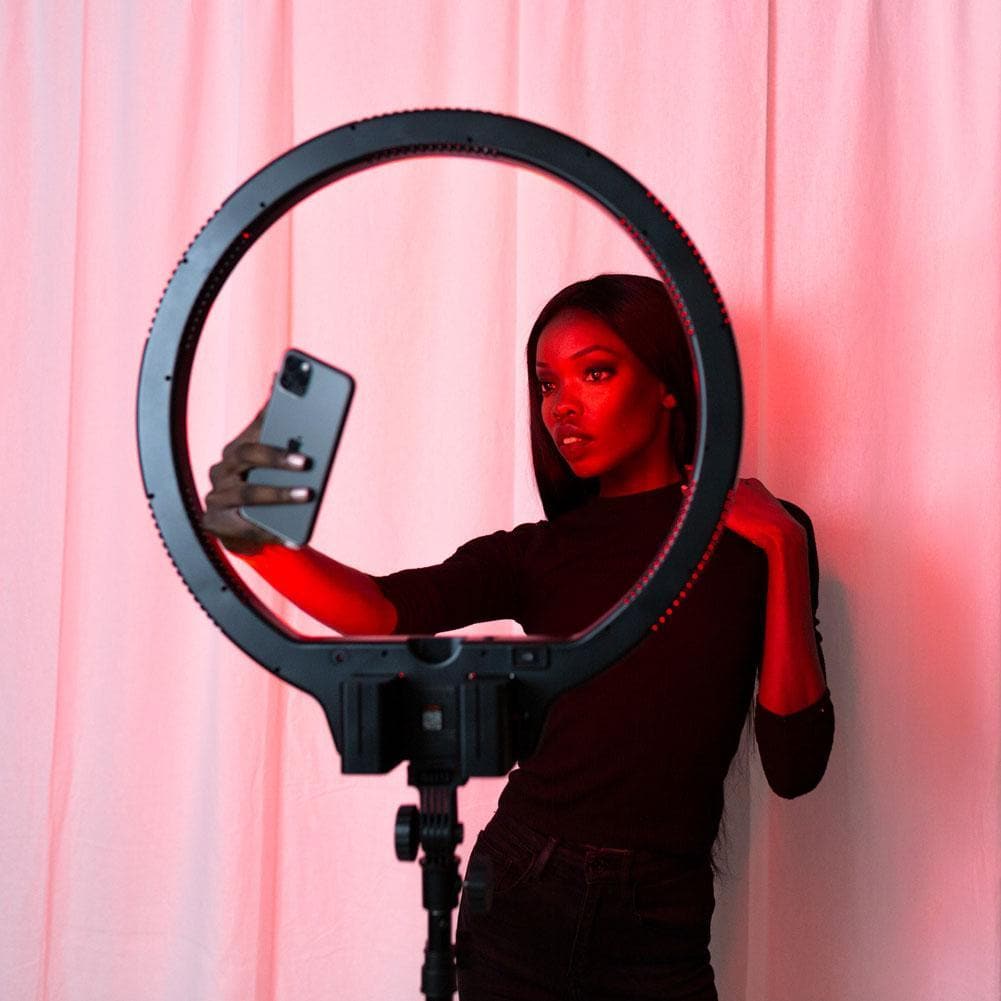 Yongnuo YN608 RGB LED 19.6" Video Rainbow Ring Light