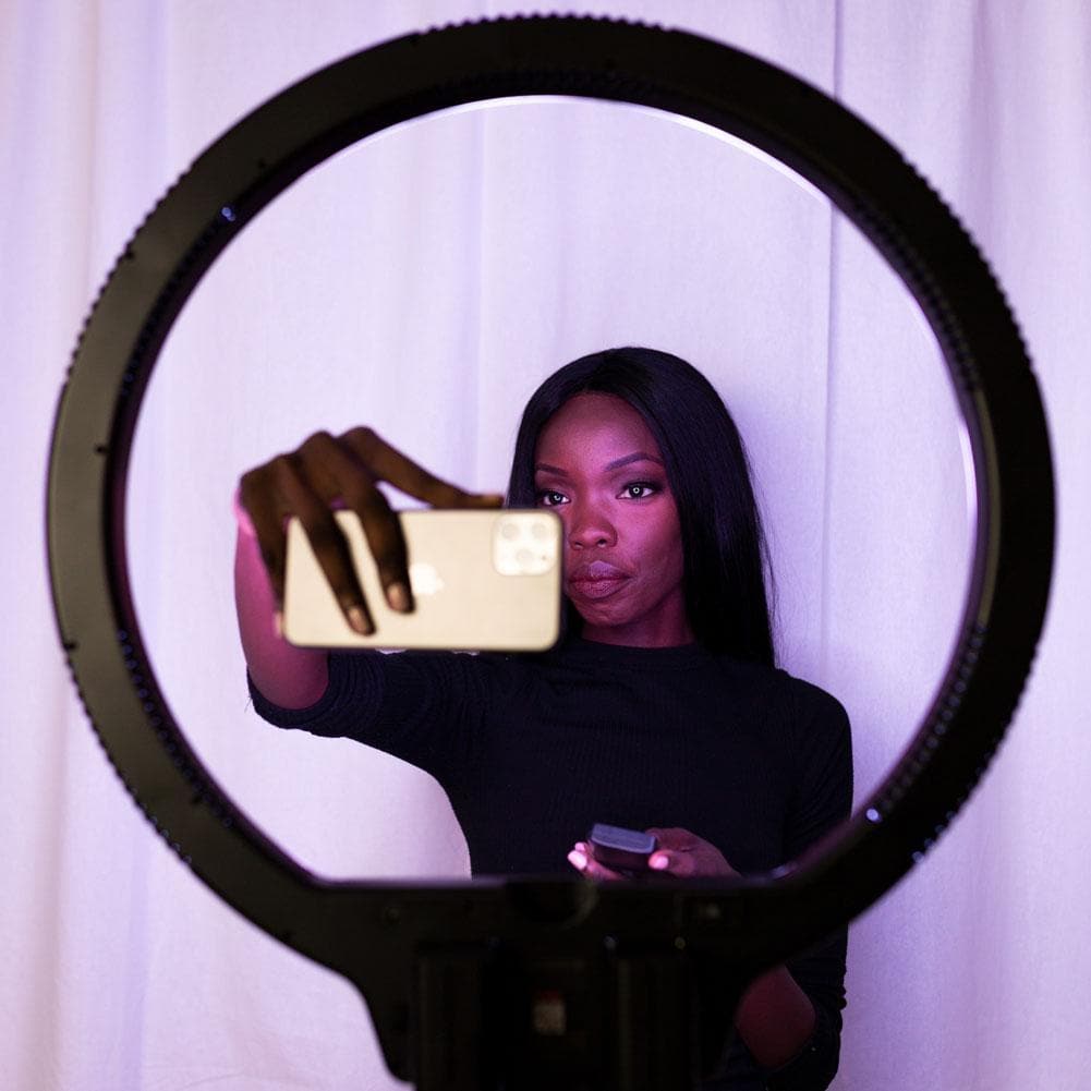 Yongnuo YN608 RGB LED 19.6" Video Rainbow Ring Light