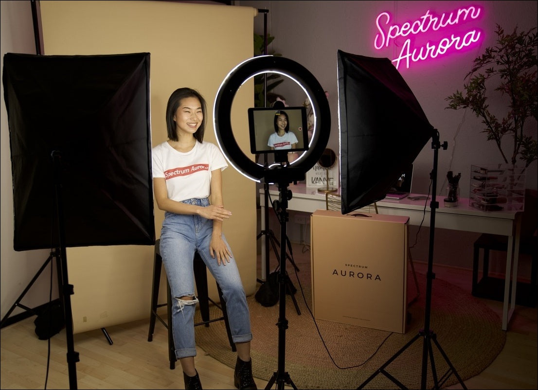 how to get best ring light headshots to show off your makeup 10