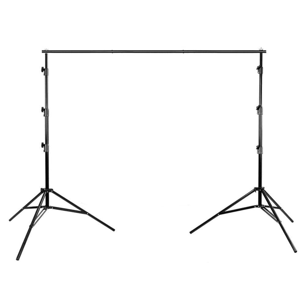 Backdrop Stand (3.1m x 3.0m) - Heavy Duty 8kg Load 4 Segment Crossbar