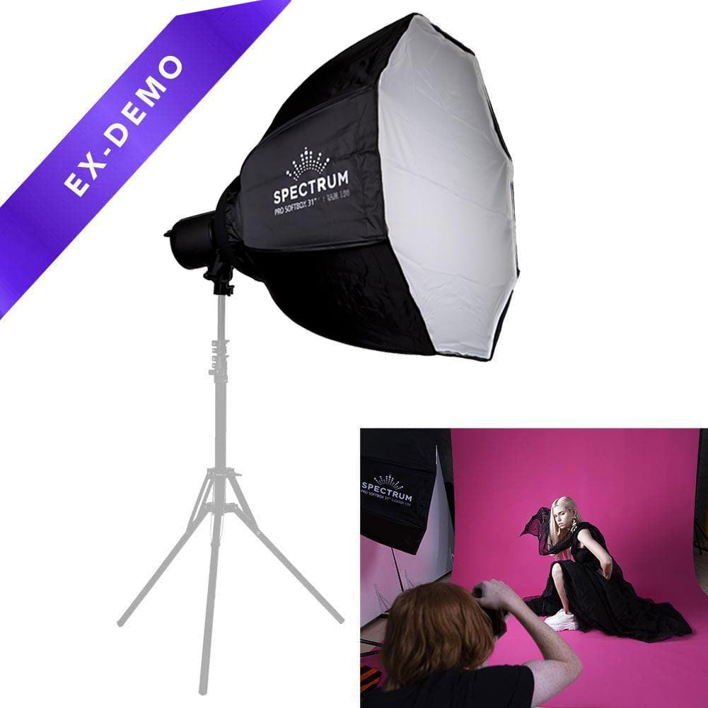 Spectrum-Pro 'S-Beam 150' LED Octagon Softbox Lighting Kit (DEMO STOCK)