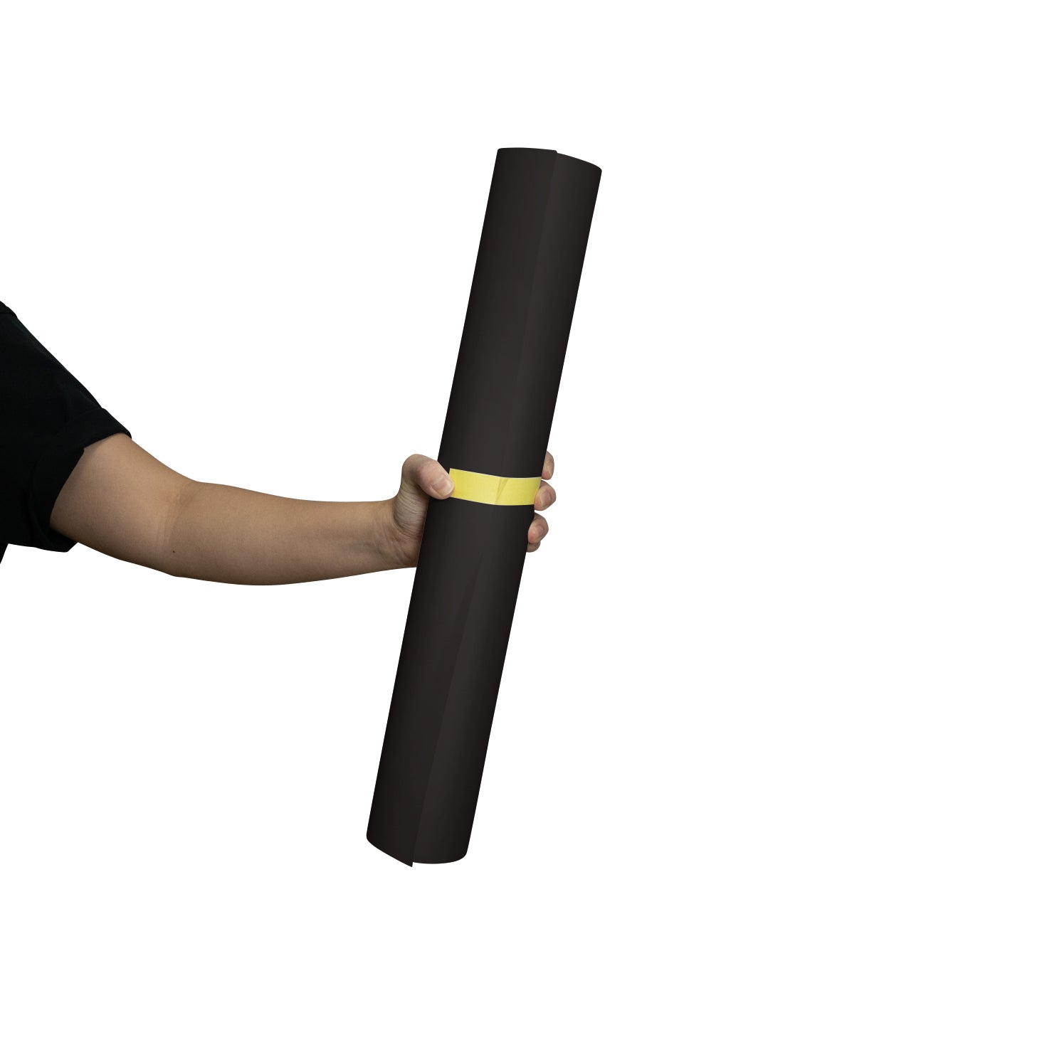 Spectrum 50cm Non Reflective Seamless Paper Roll Backdrop Offcuts - Badabing Black