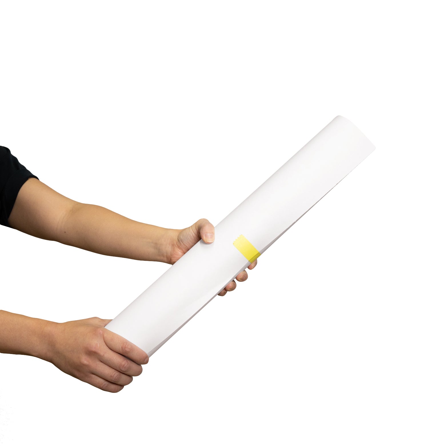 Spectrum 50cm Non Reflective Seamless Paper Roll Backdrop Offcuts - Cloud Nine White