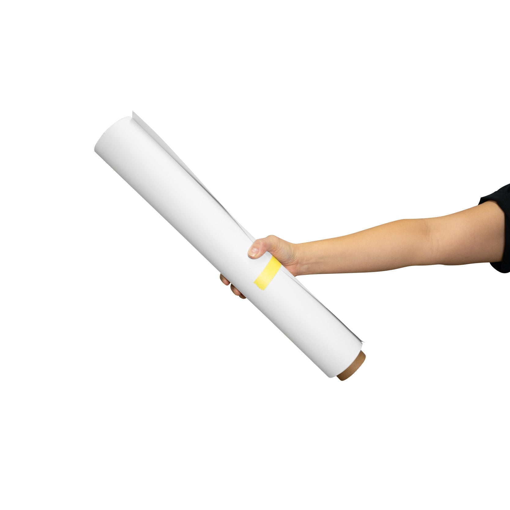 Spectrum 50cm Non Reflective Seamless Paper Roll Backdrop Offcuts - Cloud Nine White