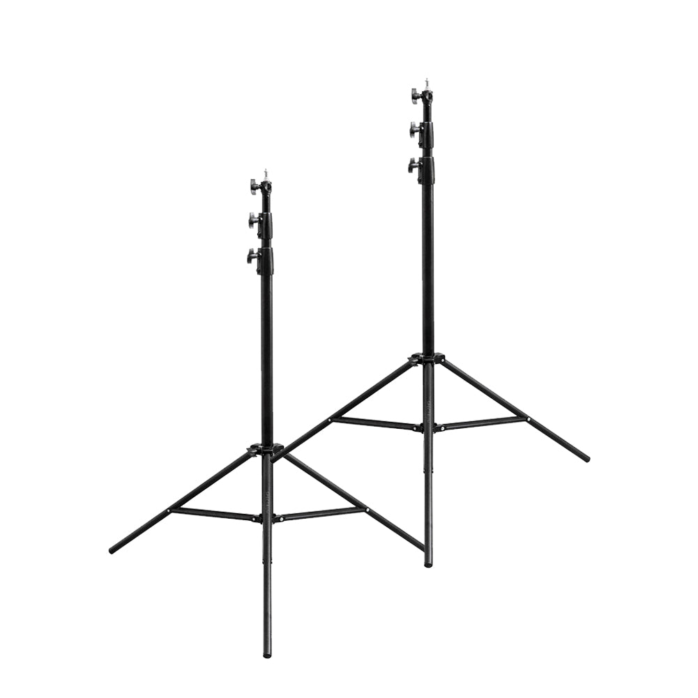 2 x Spectrum 280cm Heavy Duty Light Stand Tripod - Bundle