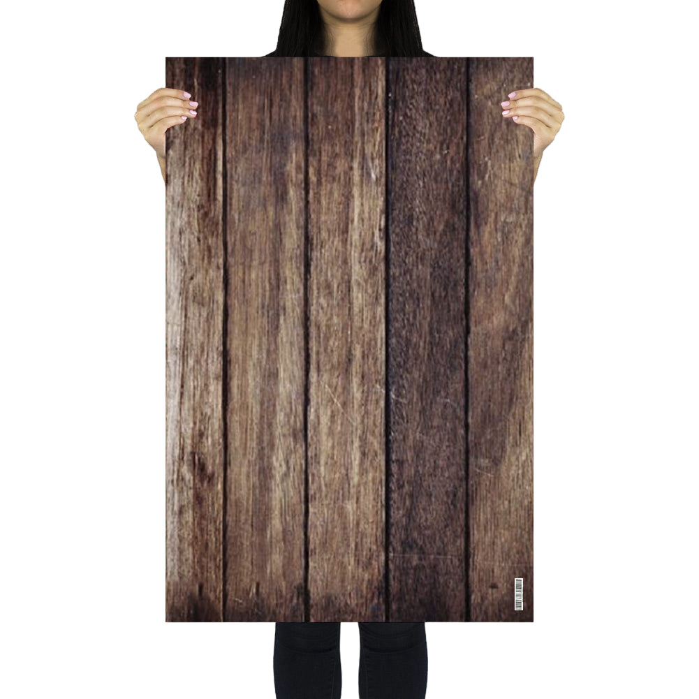 'Flat Lay Instagram Backdrop -  As Good As Wood' Stylists Paradise (56cm x 87cm)