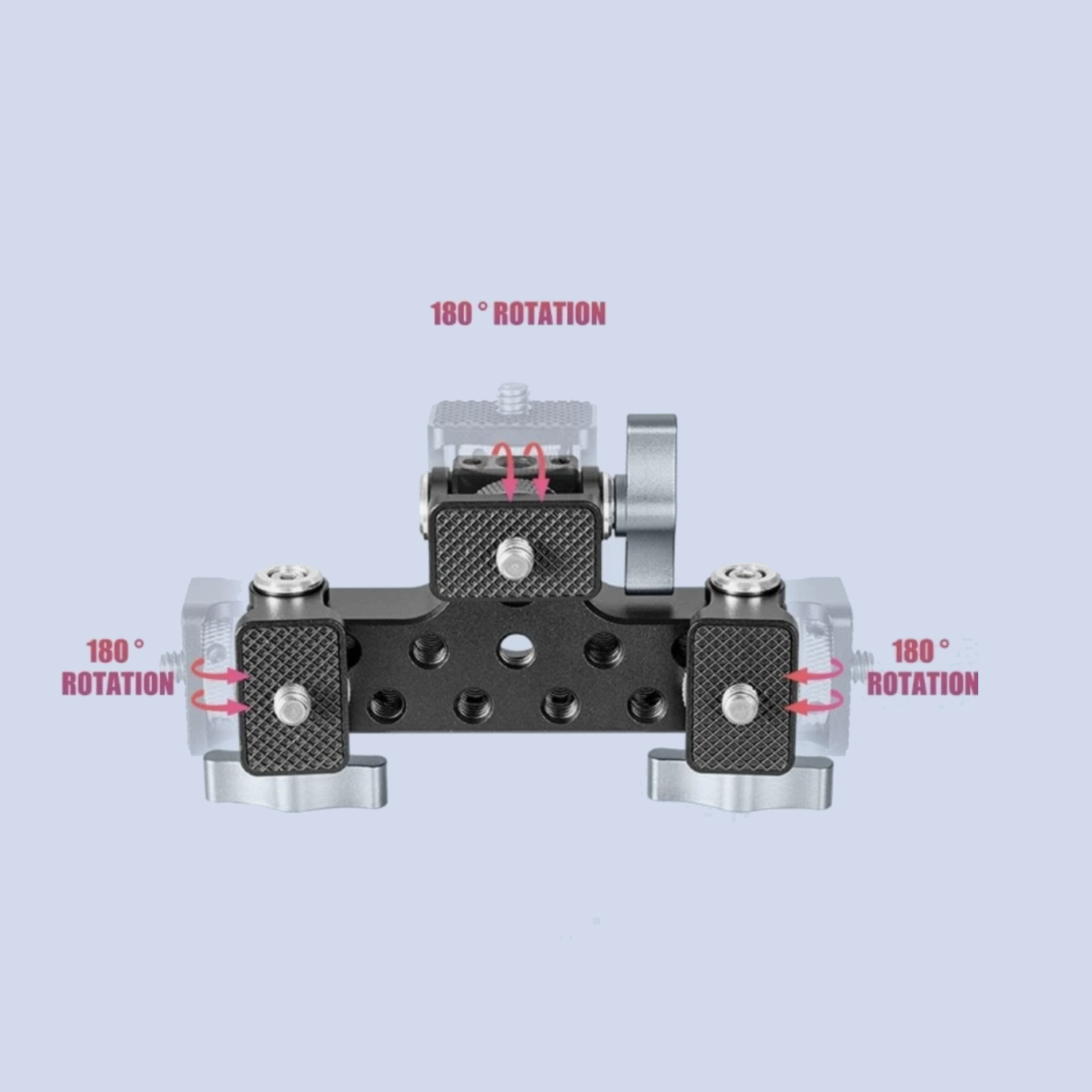 Fomito Z4T 1/4 Screw Mount for Vlogging & Live Streaming  (Mount Only)