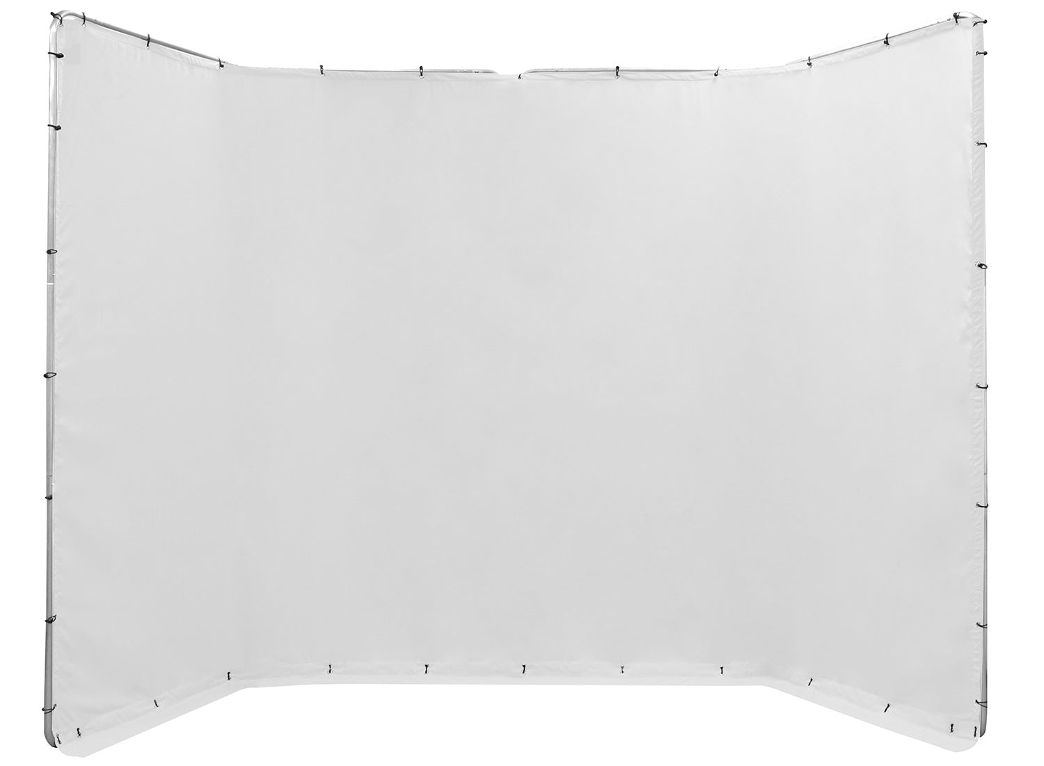 Spectrum 13.1'/4m Portable Panoramic Backdrop Screen - White