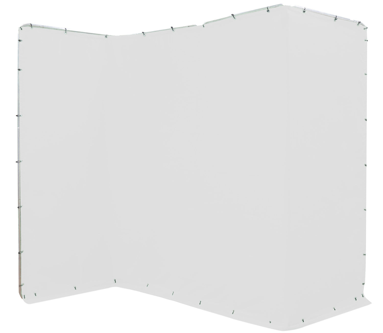 Spectrum 13.1'/4m Portable Panoramic Backdrop Screen - White