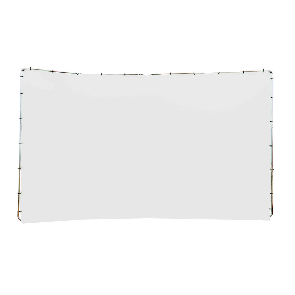Portable Backdrop Transparent Spectrum 13.1'/4m Portable Panoramic Backdrop Screen - White