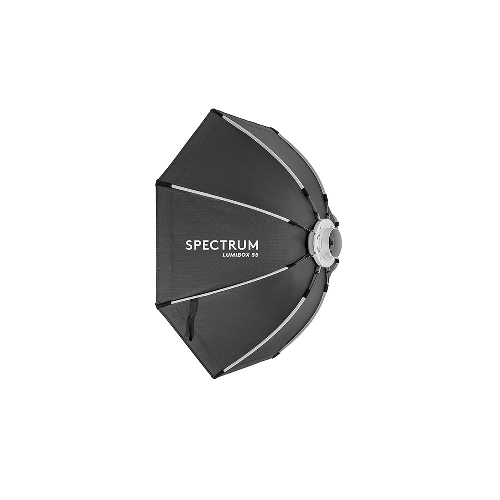 Spectrum LUMIBOX 55cm/21.6" Quick Release Octagon Softbox Lighting Modifier with Grid (Bowens Mount)