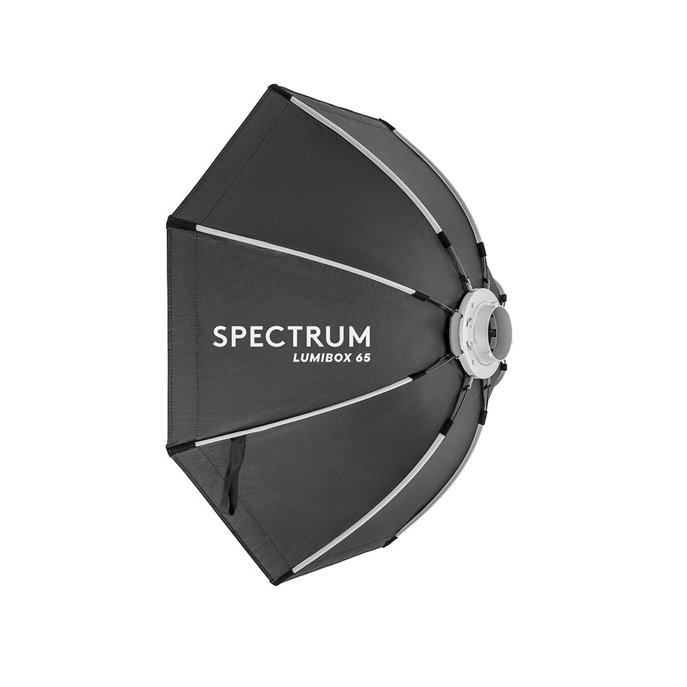 Spectrum LUMIBOX 65cm/25.5" Quick Release Octagon Softbox Lighting Modifier with Grid (Bowens Mount)