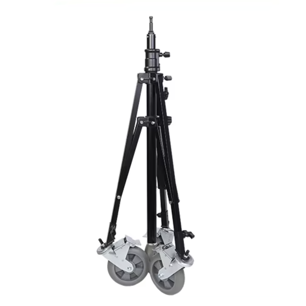 Spectrum LumiWiz 200cm Studio Roller Stand with Vesa Mount and Shelves