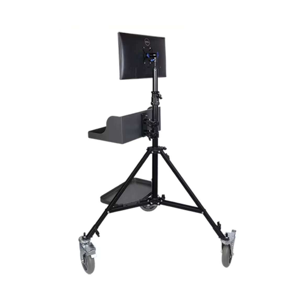 Spectrum LumiWiz 200cm Studio Roller Stand with Vesa Mount and Shelves