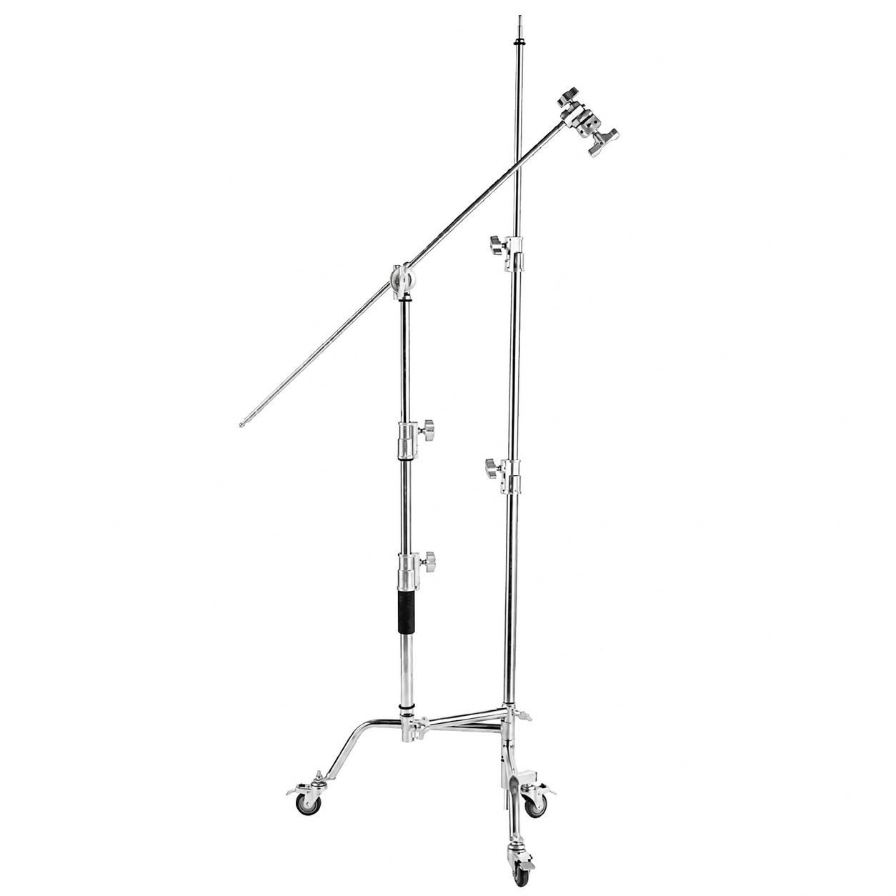Spectrum Multifunctional Heavy Duty Portable Studio Light Stand Kit with Wheels
