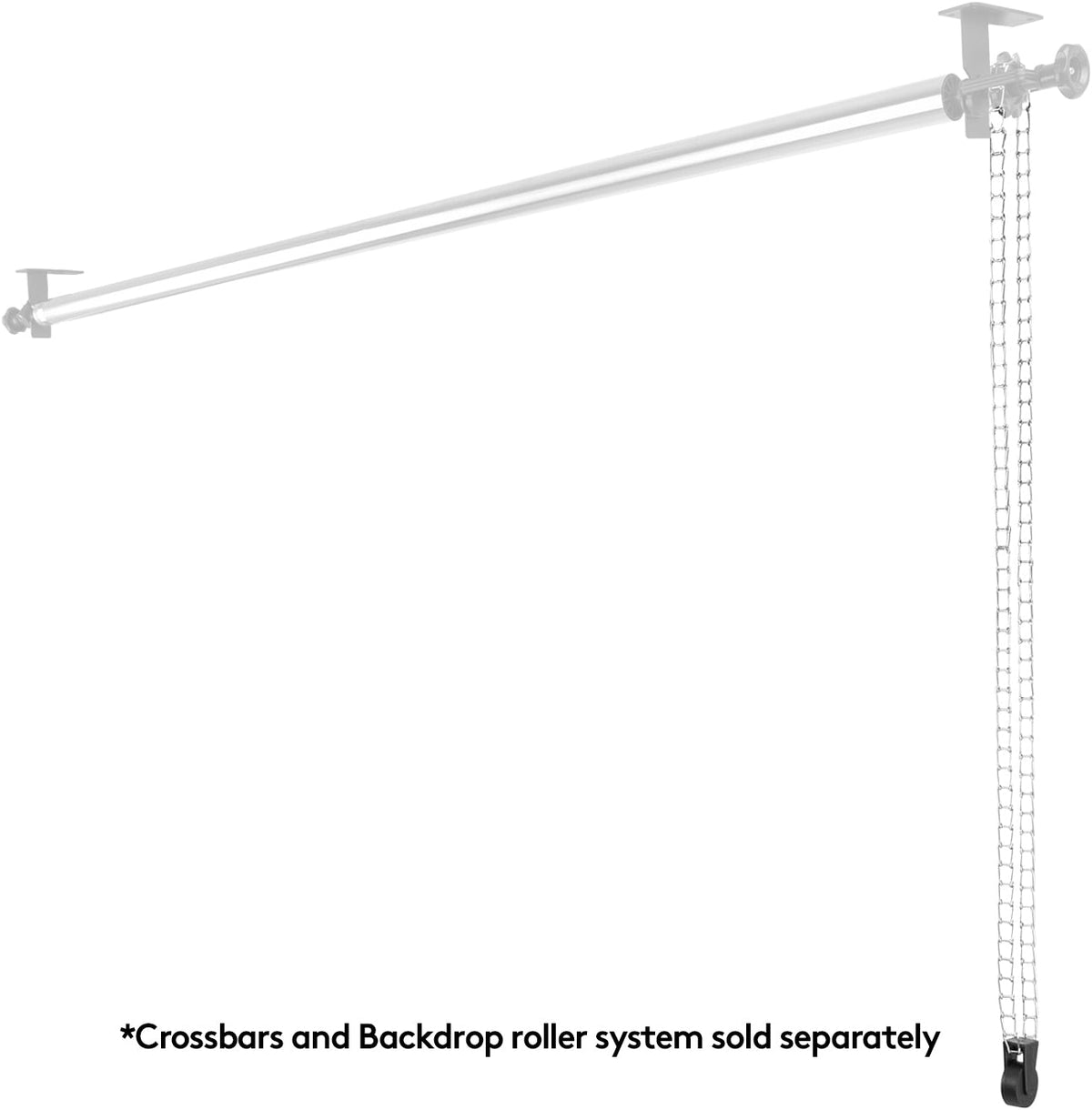 Spectrum Silver Metal Chain with Weight (Suitable for Backdrop Roller Wall System)