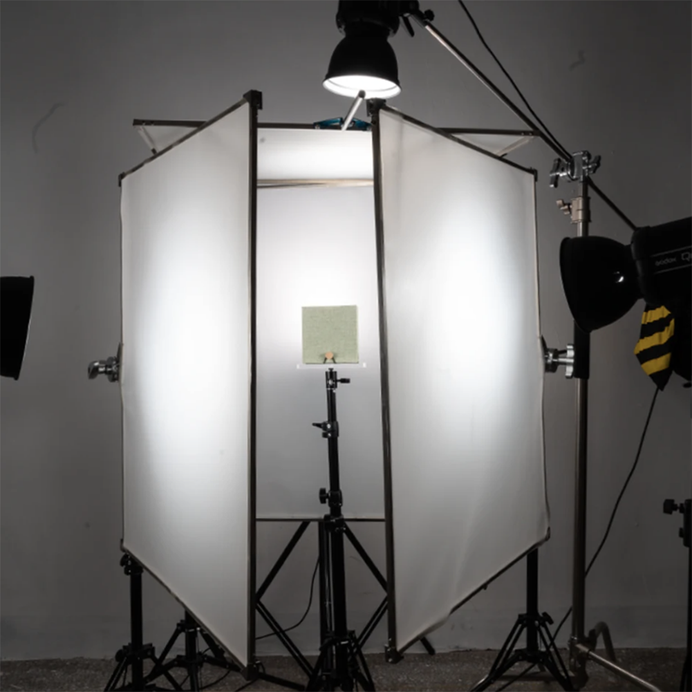 Spectrum Transparent Acrylic Support Plate with 360° Ball Head for Product Photography - Rectangle (15cm x 10cm x 0.7cm)