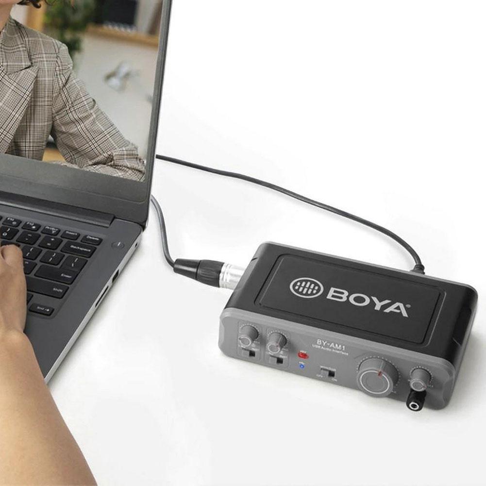 BOYA BY-AM1 Dual Channel Audio Mixer